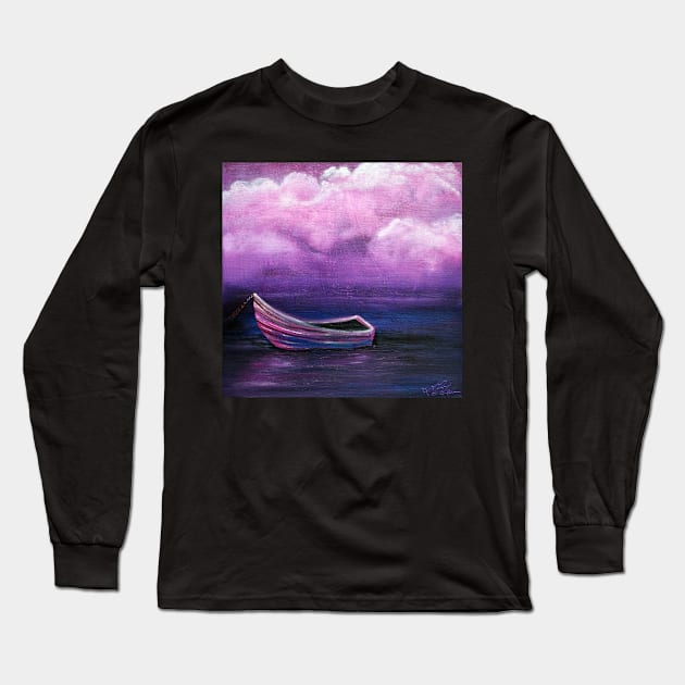 Bitter Berry Sea Long Sleeve T-Shirt by barbosaart